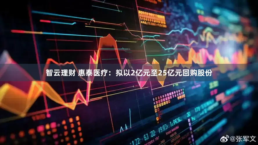 智云理财 惠泰医疗：拟以2亿元至25亿元回购股份